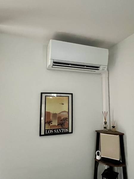 Climatisation silencieuse Mitsubishi appartement Mononville Temp'air