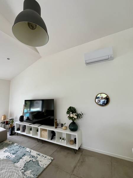 Climatisation design salon séjour